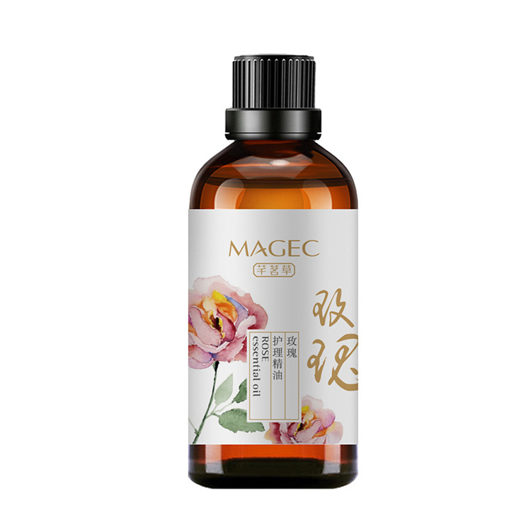 玫瑰精油加工生姜按摩精油oem spa精油贴牌